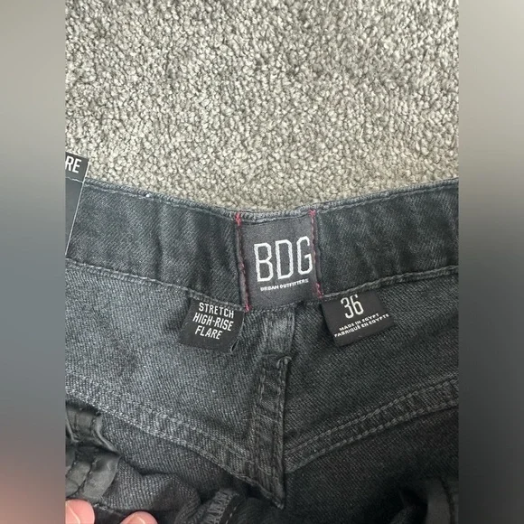 NWT BDG  Women’s Stretch High-Rise Flare Jeans - Picture 7 of 12